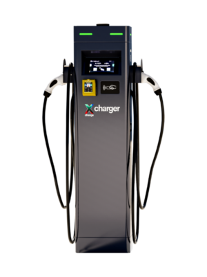 XCharger Select 2x22kW z&nbsp;Terminalem
