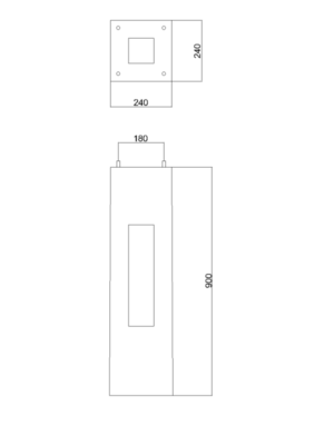 Fundament do słupka EV