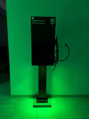 Słupek GRIDPOINT EVpay Soft Light